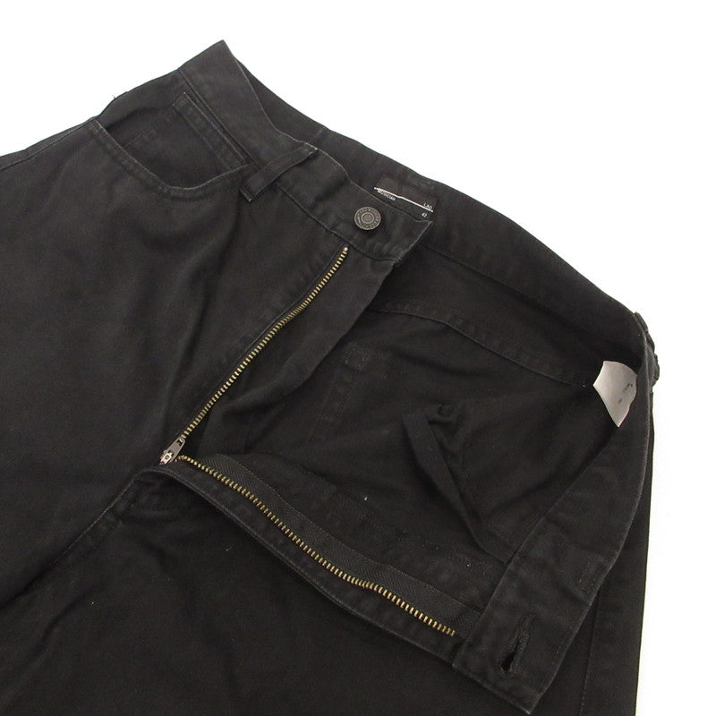 LAD MUSICIAN | ラッドミュージシャン WEST POINT CROPPED WIDE PANTS クロップドパンツ 2217-507 ブラック サイズ：42【姫路東店】