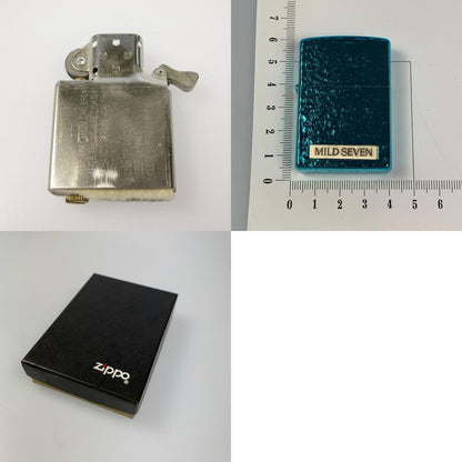 ZIPPO | ジッポ MILD SEVEN ブルーハンマートーン ライター ブルー【姫路東店】