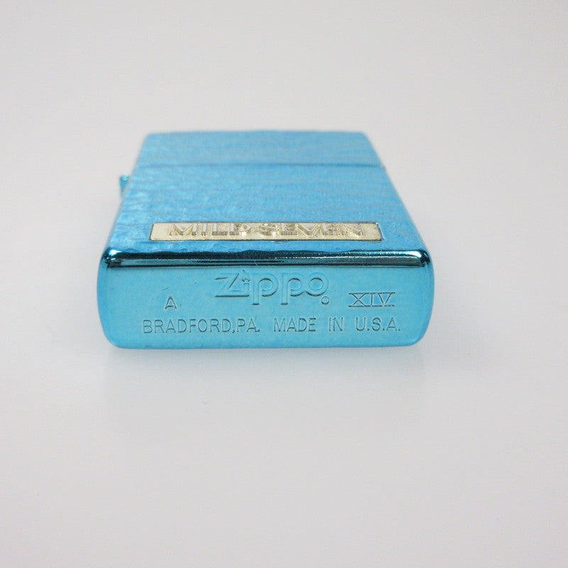 ZIPPO | ジッポ MILD SEVEN ブルーハンマートーン ライター ブルー【姫路東店】