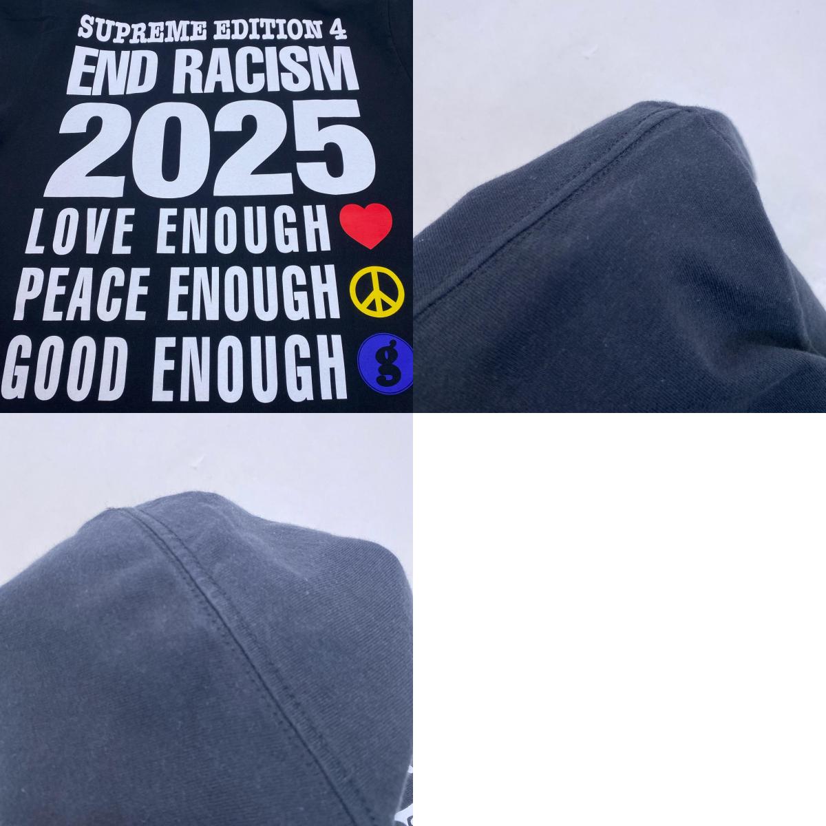 Supreme | シュプリーム GOODENOUGH END RACISM TEE 半袖Ｔシャツ 2025S/S ブラック サイズ：M【姫路東店】