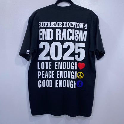 Supreme | シュプリーム GOODENOUGH END RACISM TEE 半袖Ｔシャツ 2025S/S ブラック サイズ：M【姫路東店】