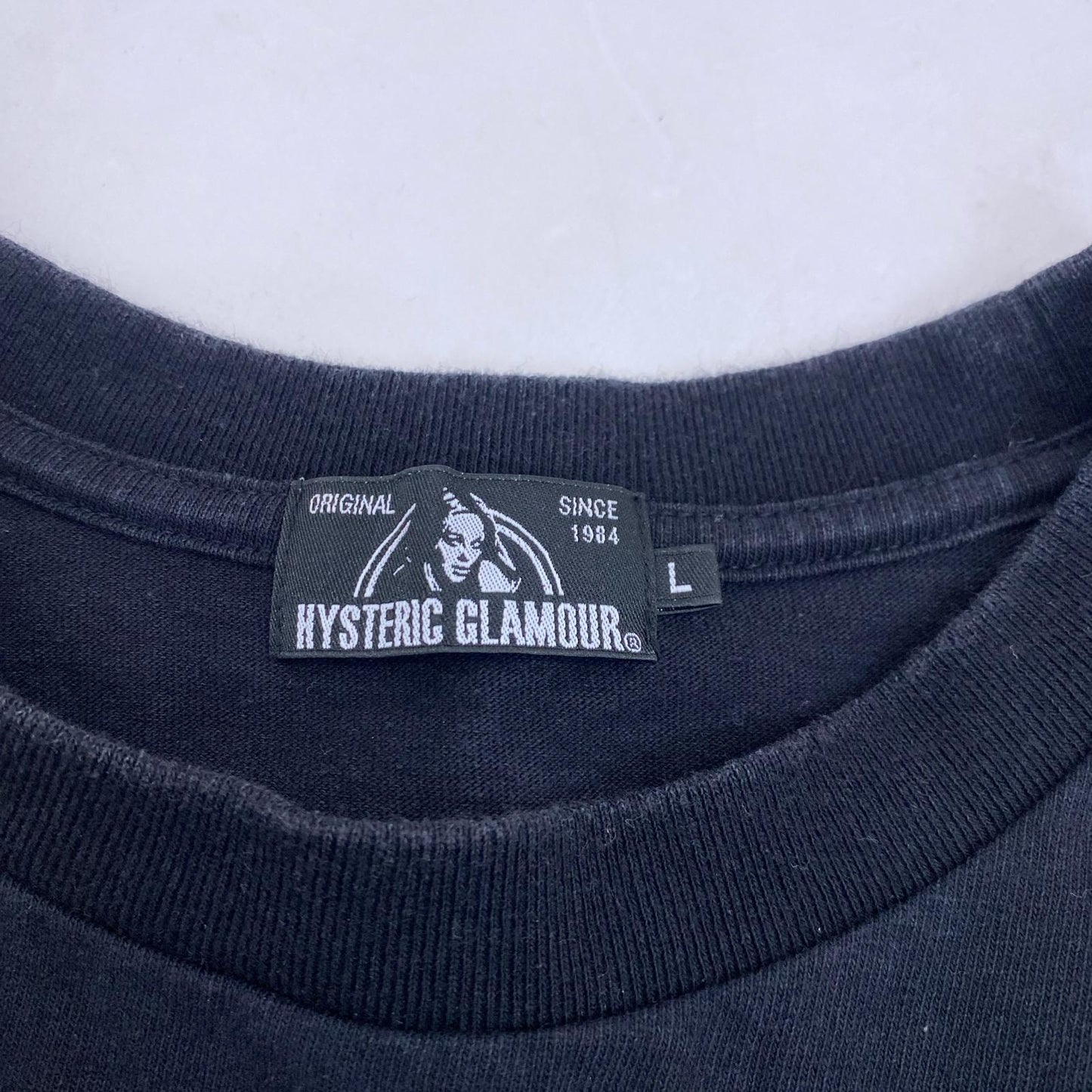 HYSTERIC GLAMOUR | ヒステリックグラマー PARADISE CREW Tシャツ 半袖Ｔシャツ 02212CT12 ブラック サイズ：L【姫路東店】