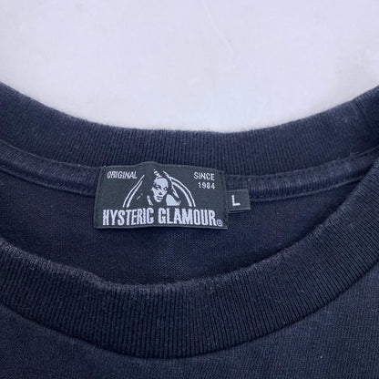 HYSTERIC GLAMOUR | ヒステリックグラマー PARADISE CREW Tシャツ 半袖Ｔシャツ 02212CT12 ブラック サイズ：L【姫路東店】