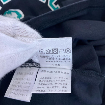 HYSTERIC GLAMOUR | ヒステリックグラマー PARADISE CREW Tシャツ 半袖Ｔシャツ 02212CT12 ブラック サイズ：L【姫路東店】