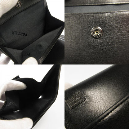 PORTER | ポーター PLUME コンパクトウォレット 179-03874 ブラック【姫路東店】