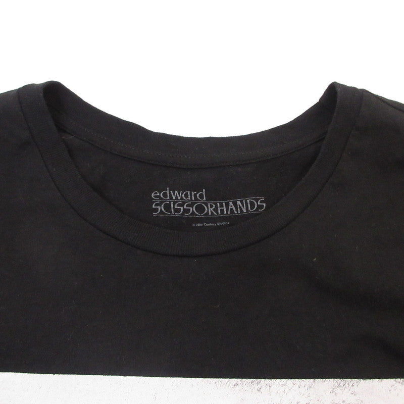 Edward Scissorhands エドワードシザーハンズ 半袖Ｔシャツ ブラック サイズ：XL【姫路東店】