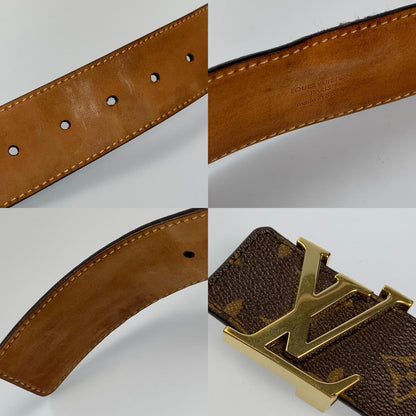 LOUIS VUITTON | ルイ・ヴィトン サンチュールLVイニシャル ベルト M9608 ｻｲｽﾞ:95/38 AC2119【姫路東店】