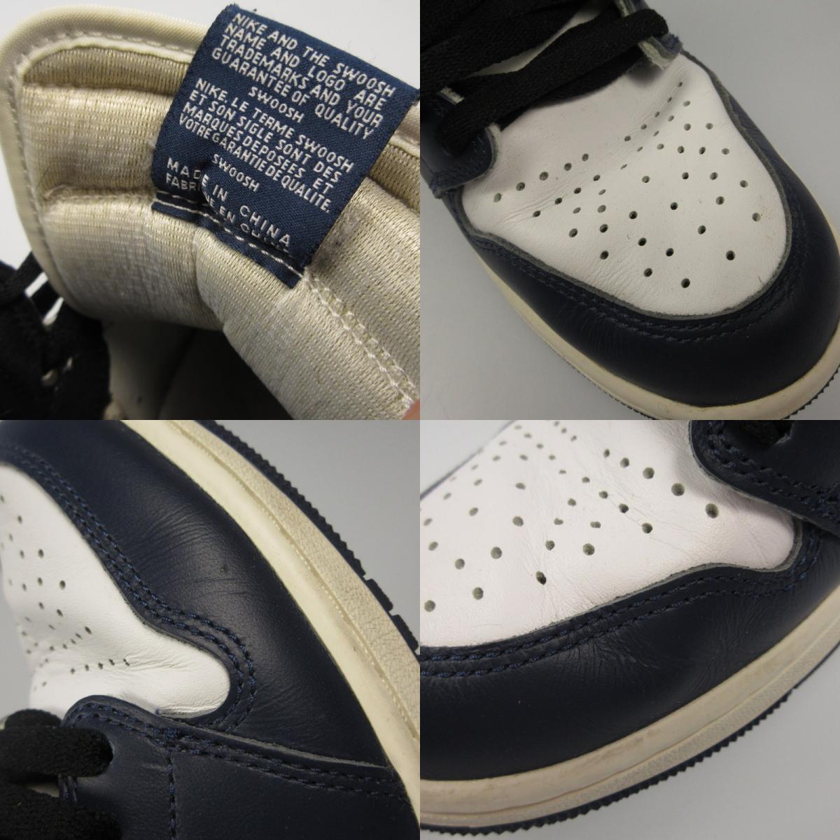 NIKE | ナイキ AIR JORDAN 1 RETRO HIGH OG MIDNIGHT NAVY スニーカー DZ5485-401 ネイビー 27.5cm【姫路東店】