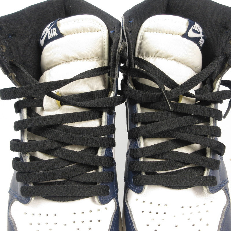 NIKE | ナイキ AIR JORDAN 1 RETRO HIGH OG MIDNIGHT NAVY スニーカー DZ5485-401 ネイビー 27.5cm【姫路東店】