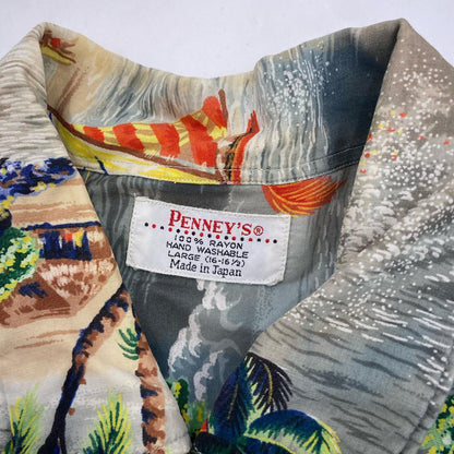PENNEY'S | ペニーズ HAWAIIAN SHIRT 半袖シャツ 60s サイズ：L【姫路東店】