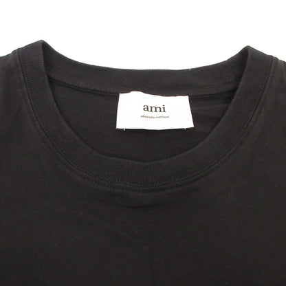 AMI | アミ 半袖Ｔシャツ BFUTS035.724 国内正規タグ ブラック サイズ：L【姫路東店】
