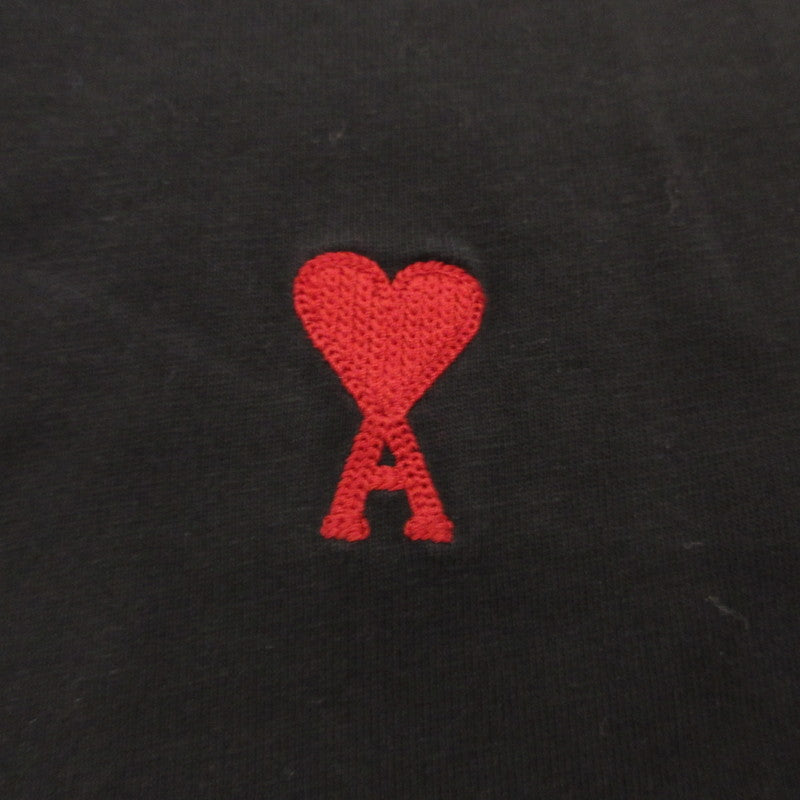 AMI | アミ 半袖Ｔシャツ BFUTS035.724 国内正規タグ ブラック サイズ：L【姫路東店】