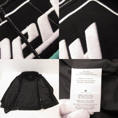 HUF | ハフ RACING TEAM JACKET ライダースジャケット JK00421 ×GREDDY ブラック サイズ：M【姫路東店】