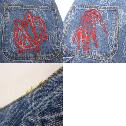 X-LARGE | エクストララージ ALLOVER CIRCLE XL DENIM PANTS デニムパンツ 101234031015 ブルー サイズ：30【姫路東店】
