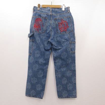 X-LARGE | エクストララージ ALLOVER CIRCLE XL DENIM PANTS デニムパンツ 101234031015 ブルー サイズ：30【姫路東店】