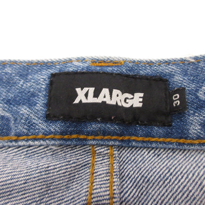 X-LARGE | エクストララージ ALLOVER CIRCLE XL DENIM PANTS デニムパンツ 101234031015 ブルー サイズ：30【姫路東店】