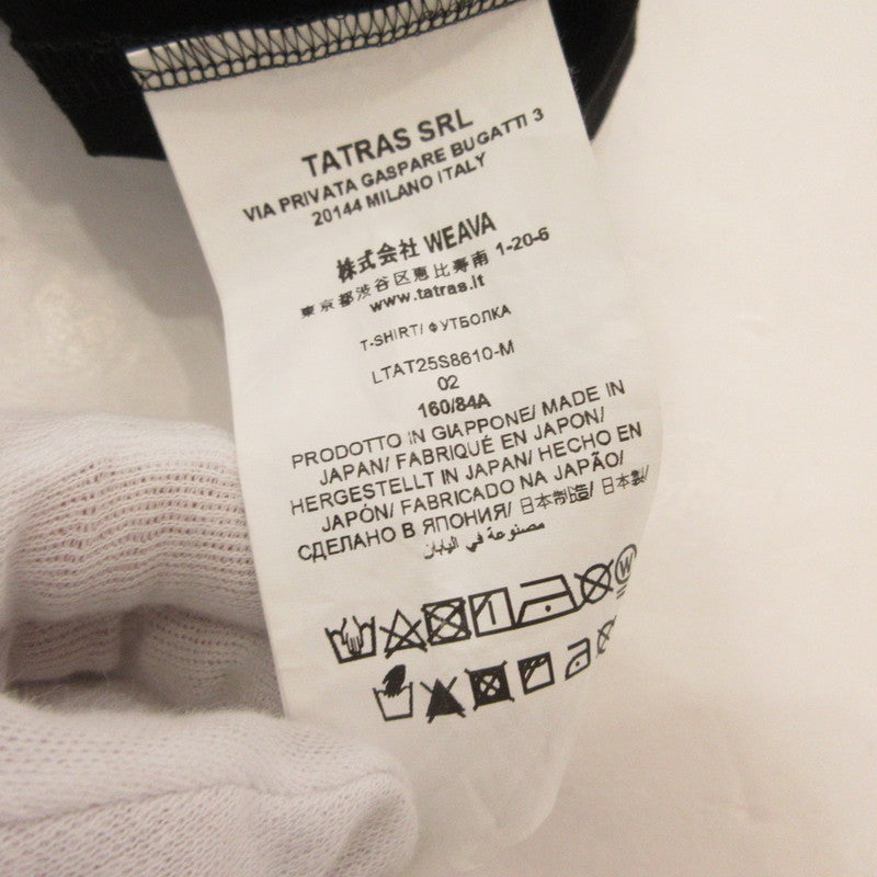 TATRAS | タトラス 半袖Ｔシャツ LTAT25S8610-M 国内正規品 ブラック サイズ：2【姫路東店】