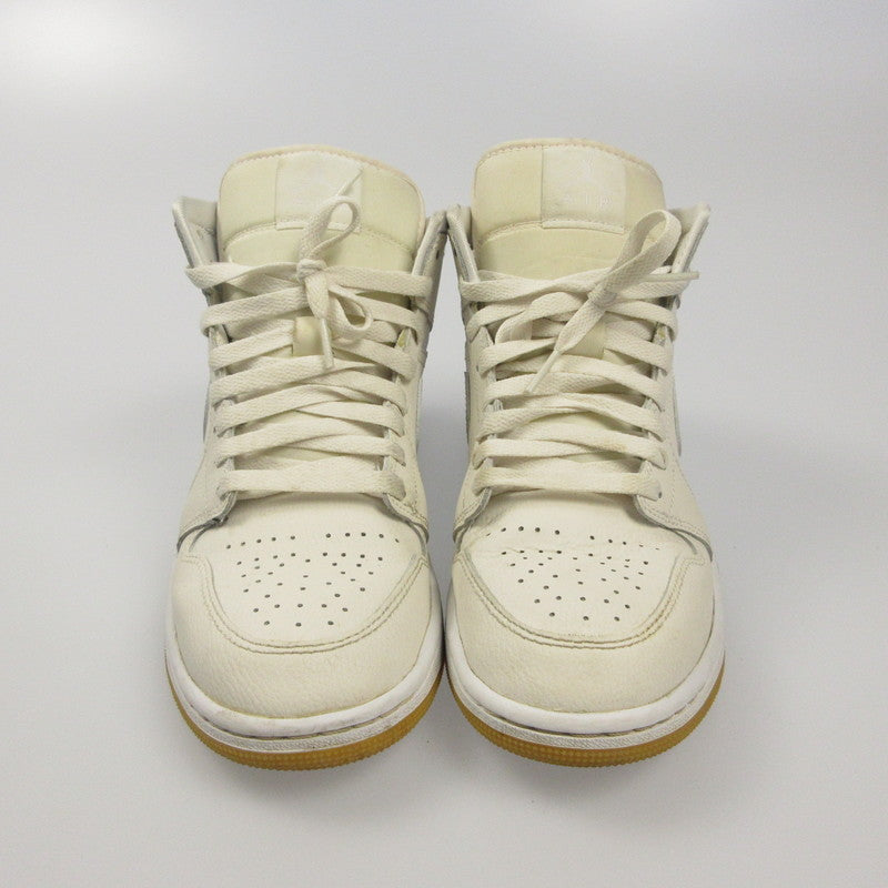 NIKE | ナイキ W AIR JORDAN 1 MID スニーカー BQ6472-021 ホワイト 26cm【姫路東店】