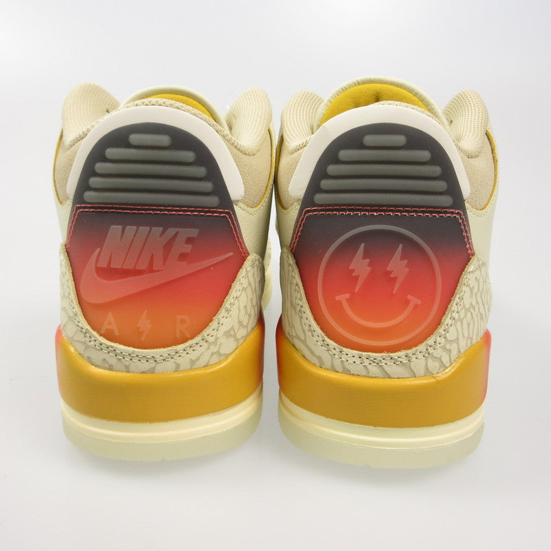 NIKE | ナイキ AIR JORDAN 3 RETRO MEDELL?N SUNSET スニーカー FN0344-901 ×J Balvin　2023A/W ベージュ 27cm【姫路東店】