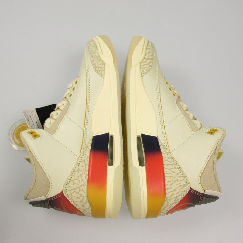 NIKE | ナイキ AIR JORDAN 3 RETRO MEDELL?N SUNSET スニーカー FN0344-901 ×J Balvin　2023A/W ベージュ 27cm【姫路東店】