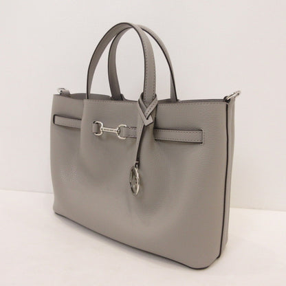 Michael Kors | マイケルコース CARSON センタージップ サッチェル ミディアム ハンドバッグ 35S5S2ZS3T グレー【姫路東店】