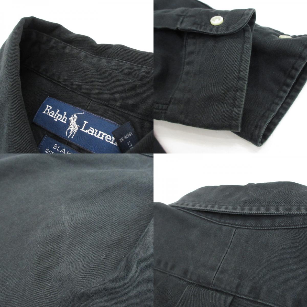 RALPH LAUREN | ラルフローレン BLAKE 長袖シャツ ブラック サイズ：M【姫路東店】