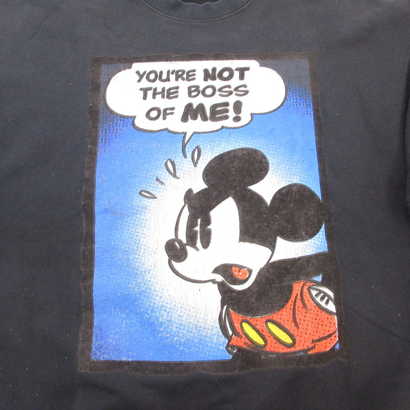 DISNEY ディズニー MICKEY MOUSE スウェット ブラック【姫路東店】
