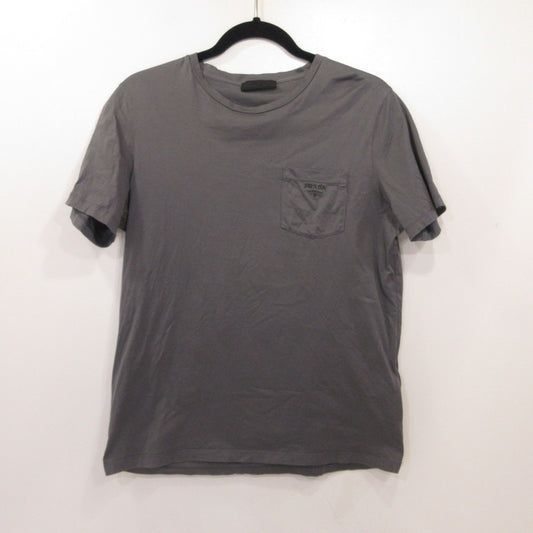 PRADA | プラダ 半袖Ｔシャツ UJN006 グレー サイズ：S【姫路東店】