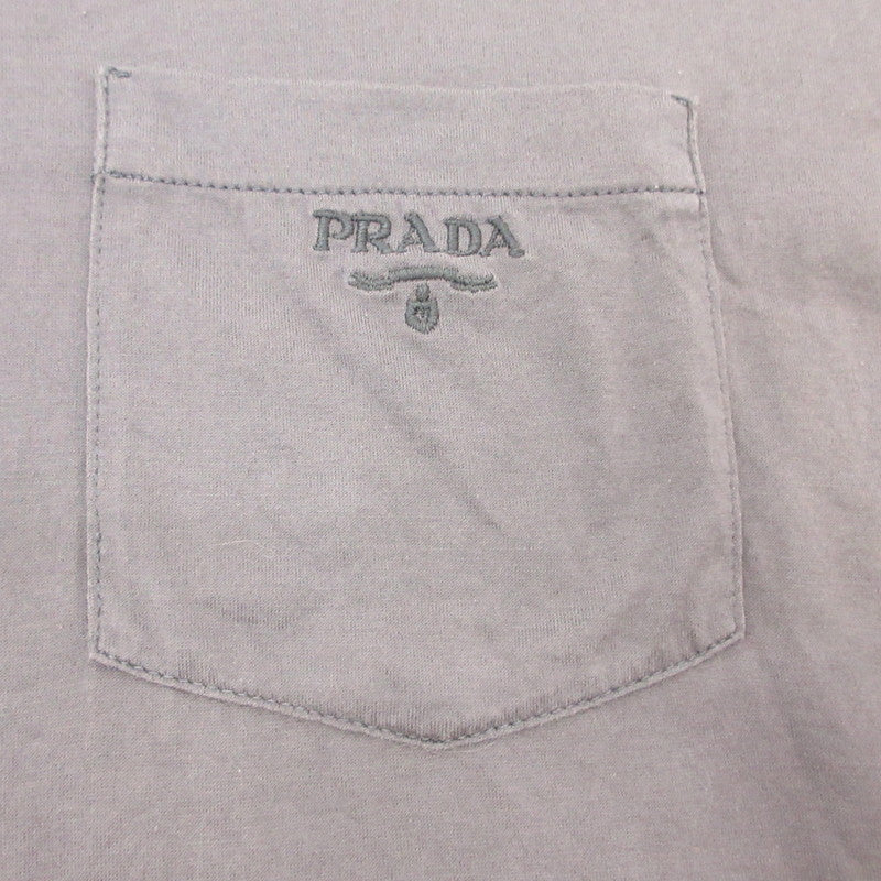 PRADA | プラダ 半袖Ｔシャツ UJN006 グレー サイズ：S【姫路東店】