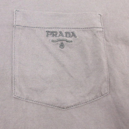 PRADA | プラダ 半袖Ｔシャツ UJN006 グレー サイズ：S【姫路東店】