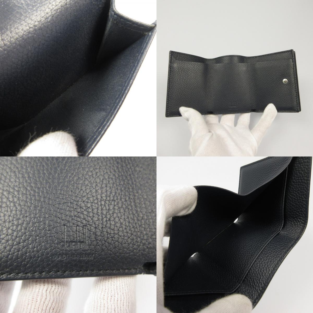 Dunhill | ダンヒル BELGRAVE コンパクトウォレット 20F2450AR059R ネイビー【姫路東店】