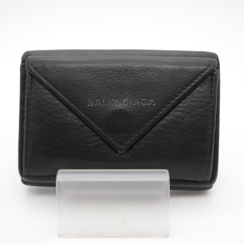 BALENCIAGA | バレンシアガ ペーパー コンパクトウォレット 391446 ブラック【姫路東店】