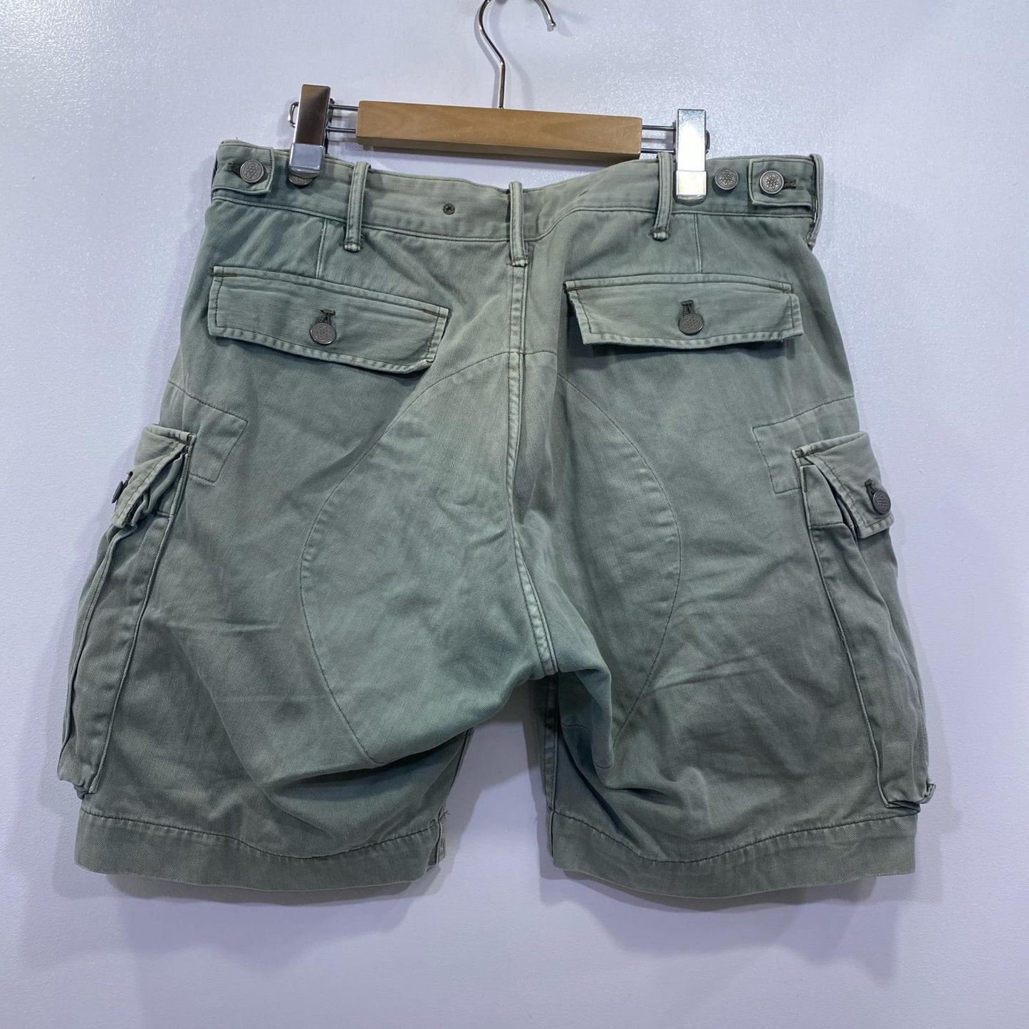RRL(RALPH LAUREN) | ダブルアールエルラルフローレン ショートパンツ サイズ:W32 カーキグリーン【姫路東店】