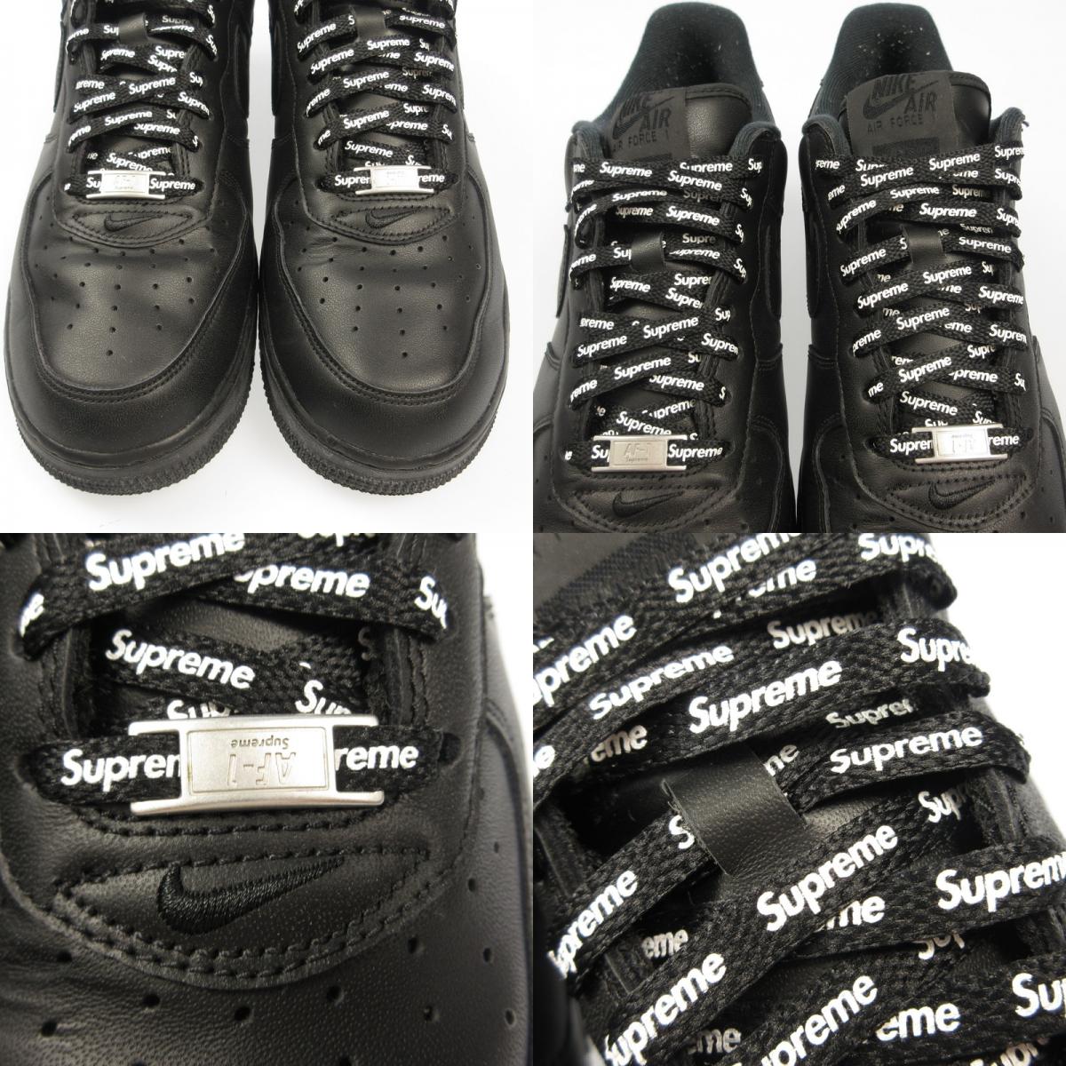 Supreme | シュプリーム AIR FORCE 1 LOW スニーカー CU9225-001 ×NIKE ブラック 28.5cm【姫路東店】