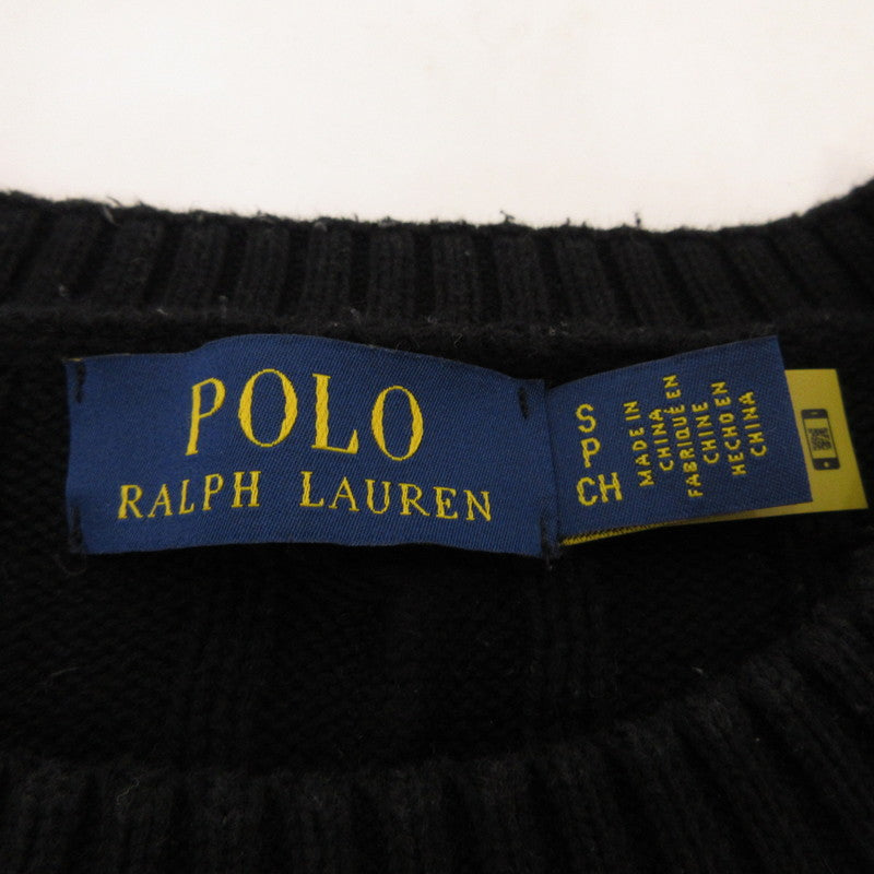 POLO RALPH LAUREN | ポロ・ラルフローレン セーター ブラック サイズ：S【姫路東店】