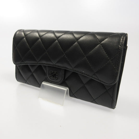 CHANEL | シャネル 二つ折り財布 AP0241 So Black 【姫路東店】