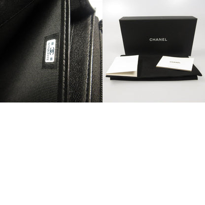 CHANEL | シャネル 二つ折り財布 AP0241 So Black 【姫路東店】