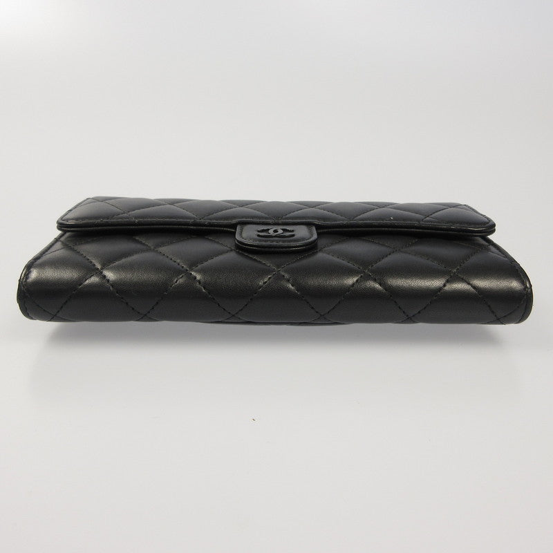 CHANEL | シャネル 二つ折り財布 AP0241 So Black 【姫路東店】