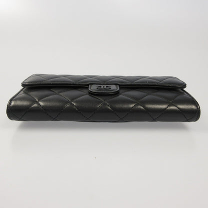 CHANEL | シャネル 二つ折り財布 AP0241 So Black 【姫路東店】
