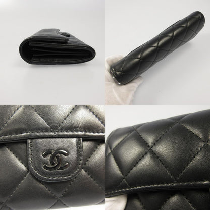 CHANEL | シャネル 二つ折り財布 AP0241 So Black 【姫路東店】