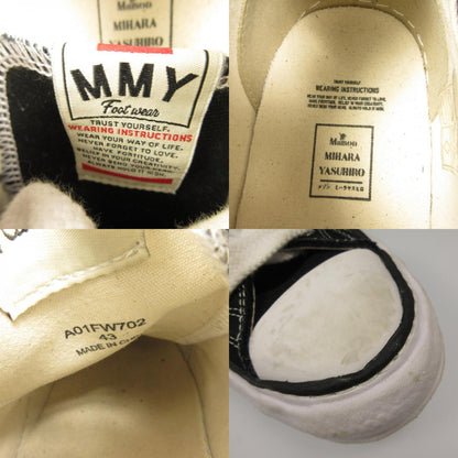 MIHARA YASUHIRO | ミハラヤスヒロ PETERSON OG Sole Canvas Low-top Sneaker スニーカー A01FW702 ブラック【姫路東店】