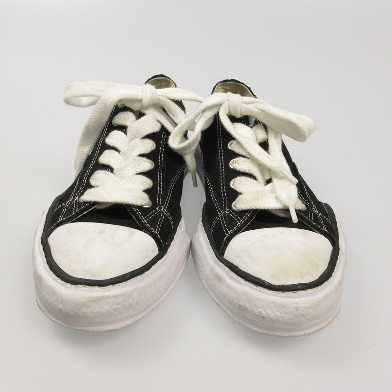 MIHARA YASUHIRO | ミハラヤスヒロ PETERSON OG Sole Canvas Low-top Sneaker スニーカー A01FW702 ブラック【姫路東店】