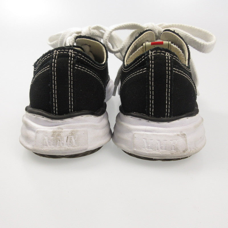 MIHARA YASUHIRO | ミハラヤスヒロ PETERSON OG Sole Canvas Low-top Sneaker スニーカー A01FW702 ブラック【姫路東店】