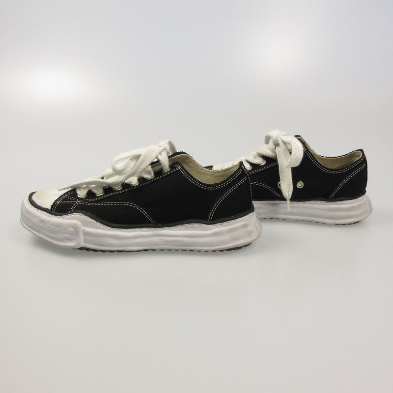 MIHARA YASUHIRO | ミハラヤスヒロ PETERSON OG Sole Canvas Low-top Sneaker スニーカー A01FW702 ブラック【姫路東店】