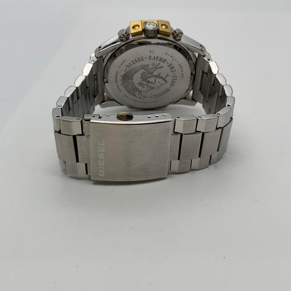 DIESEL | ディーゼル MEGA CHIEF 腕時計 DZ4265 アナログクォーツ シルバー【姫路東店】