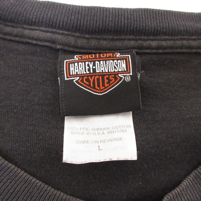 HARLEY-DAVIDSON | ハーレーダビットソン 半袖Ｔシャツ 09s ブラック サイズ：L【姫路東店】