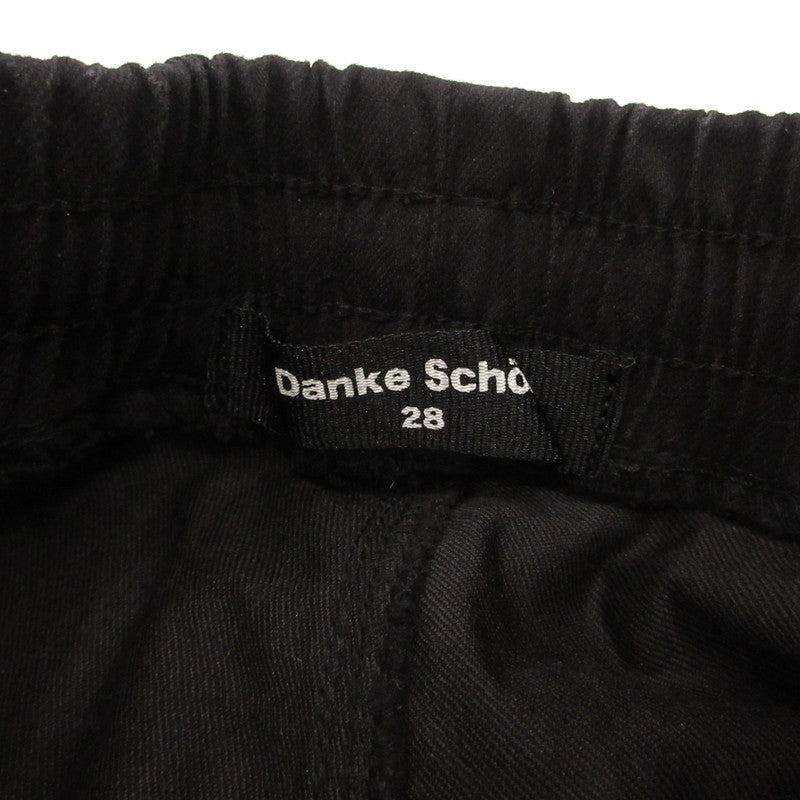 Danke Schon | ダンケシェーン STRETCH TWILL FLAP POCKET PANTS パンツ 23A-PTL033-DS ブラック サイズ：S【姫路東店】