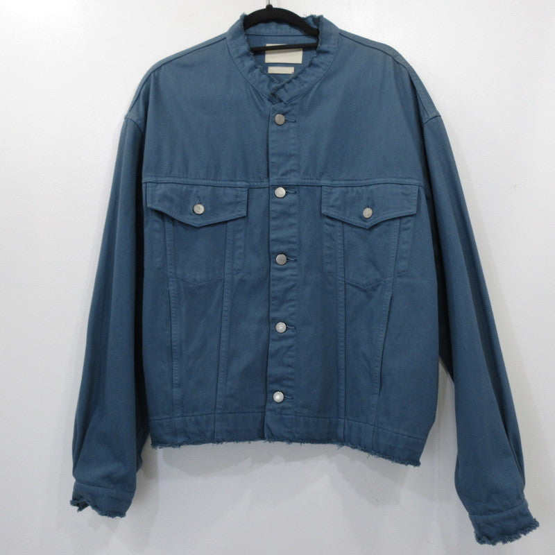 YOKE | ヨーク CUT-OFF WIDE DENIM TRUCKER JACKET デニム YK23SS0470B 2023S/S ブルー サイズ：2【姫路東店】
