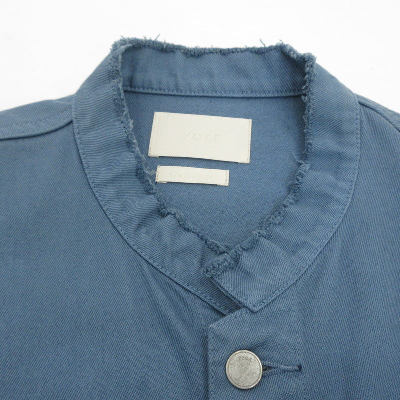 YOKE | ヨーク CUT-OFF WIDE DENIM TRUCKER JACKET デニム YK23SS0470B 2023S/S ブルー サイズ：2【姫路東店】