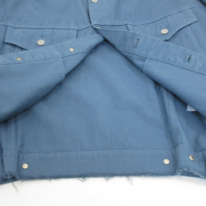 YOKE | ヨーク CUT-OFF WIDE DENIM TRUCKER JACKET デニム YK23SS0470B 2023S/S ブルー サイズ：2【姫路東店】